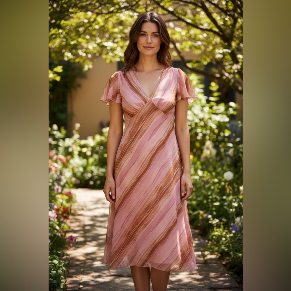 ANNEX Pink Cocktail Dress